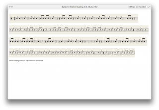 Random Reading Text in 3/4, 8th Notes, Part A2